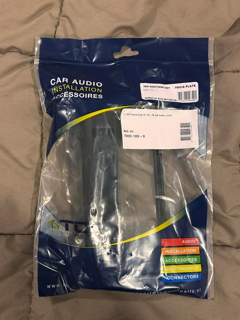 1-DIN radio frame Audi A1 2010-2019, Ophalen of Verzenden, Nieuw