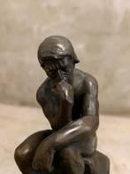 Prachtig bronzen beeldje Rodin “de Denker”., Ophalen of Verzenden, Brons
