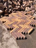200m2 NIEUW GEBAKKEN WAALTJES BONTE MIX AANBIEDING, Keramiek, Klinkers, Nieuw, DeStenenMan