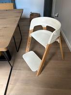 Stokke Steps kinderstoel wit naturel, Gebruikt, Wit, Ophalen, Hout