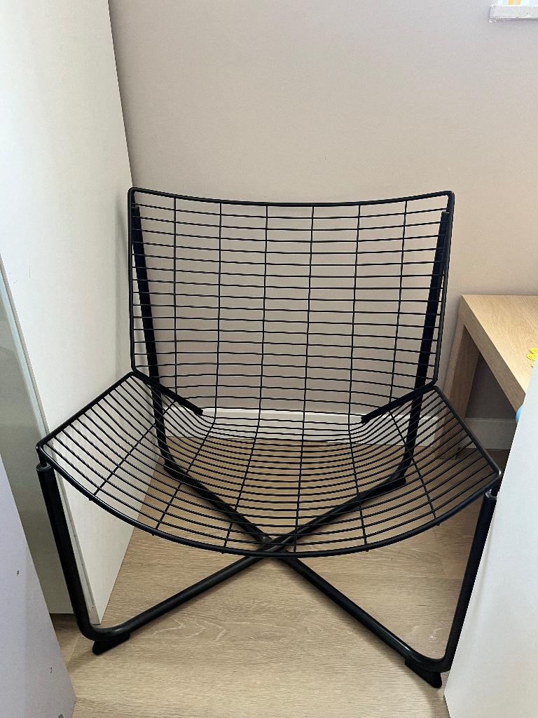 Stoel IKEA zwart, Ophalen, Zwart, Zo goed als nieuw, Metaal