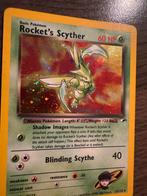 Pokemon Rocket's Scyther 13/132, Ophalen of Verzenden, Gebruikt, Losse kaart, Foil