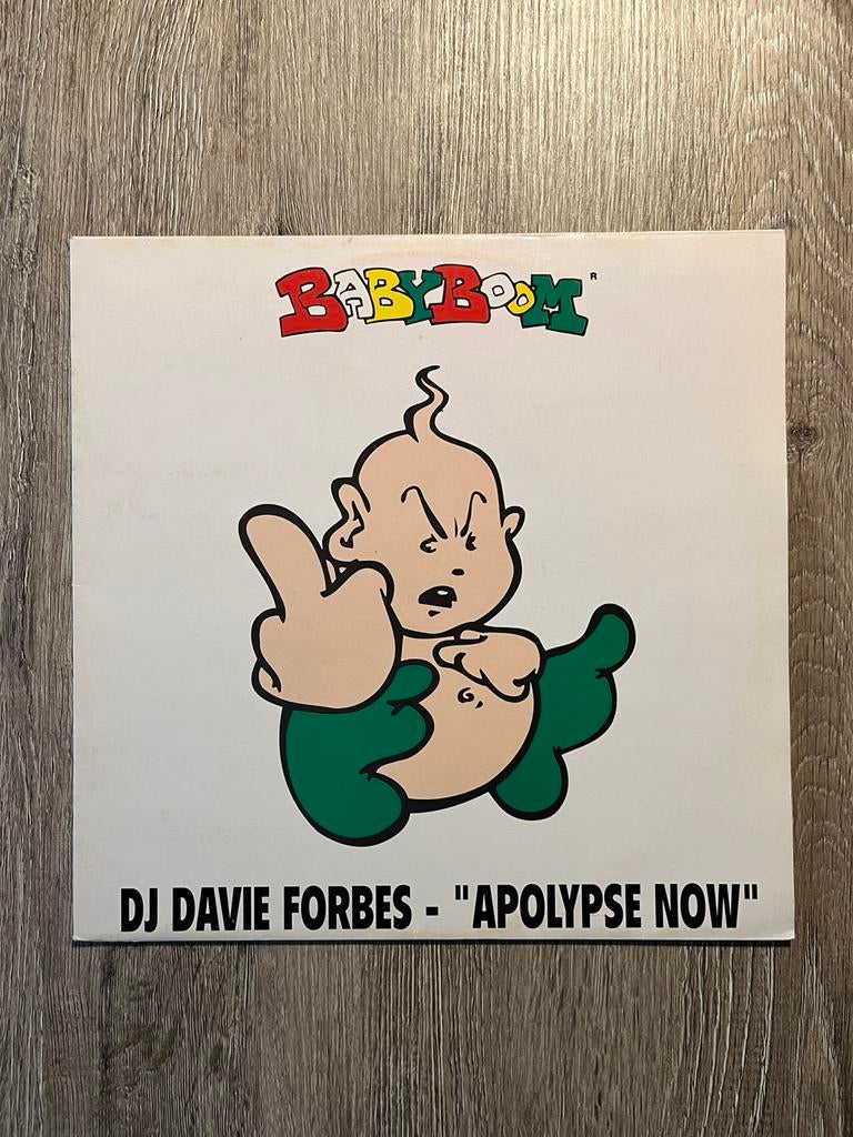 DJ Davie Forbes.  Apolypse now., Ophalen of Verzenden, Zo goed als nieuw, 12 inch, Techno of Trance