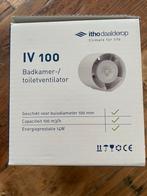 Itho Daalderop IV 100 Inbouw Ventilator Badkamer/Toilet, Ophalen, Nieuw, Ventilator
