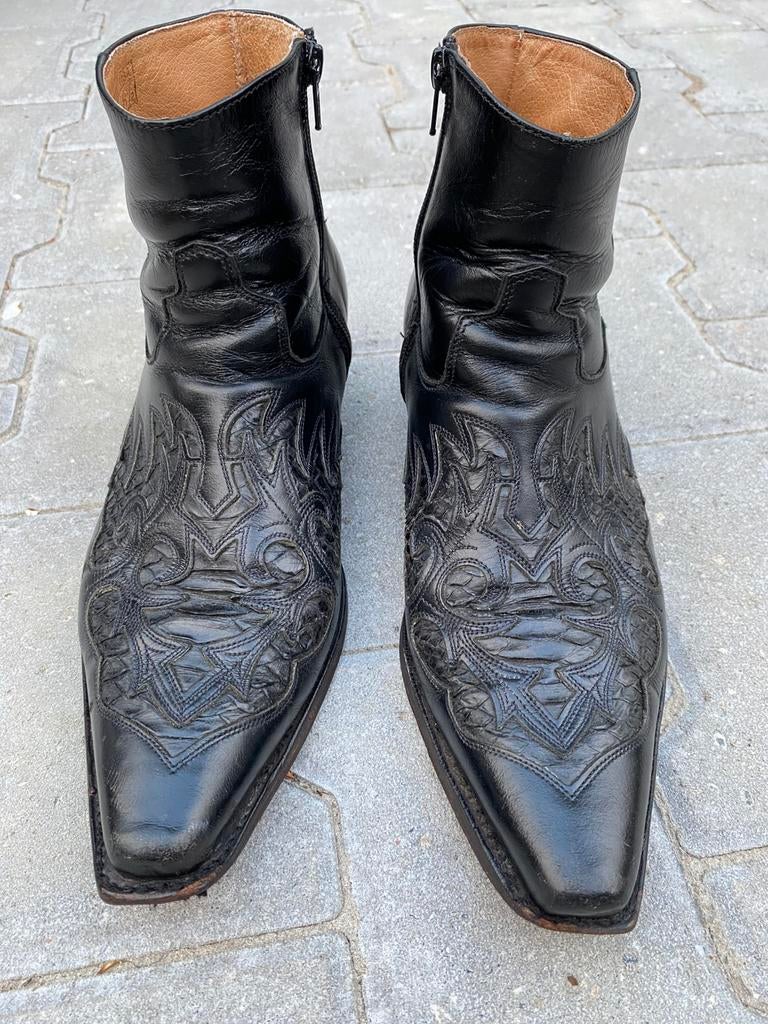 Zwarte Sendra laarzen maat 42, Kleding | Heren, Zwart, Boots, Ophalen of Verzenden, Gedragen
