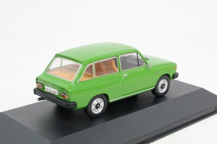 1:43  Volvo 66 Kombi 1975 + Folder  -  Nu €16,95, Hobby en Vrije tijd, Modelauto's | 1:43, Overige merken, Auto, Info@bram-modelcars.nl