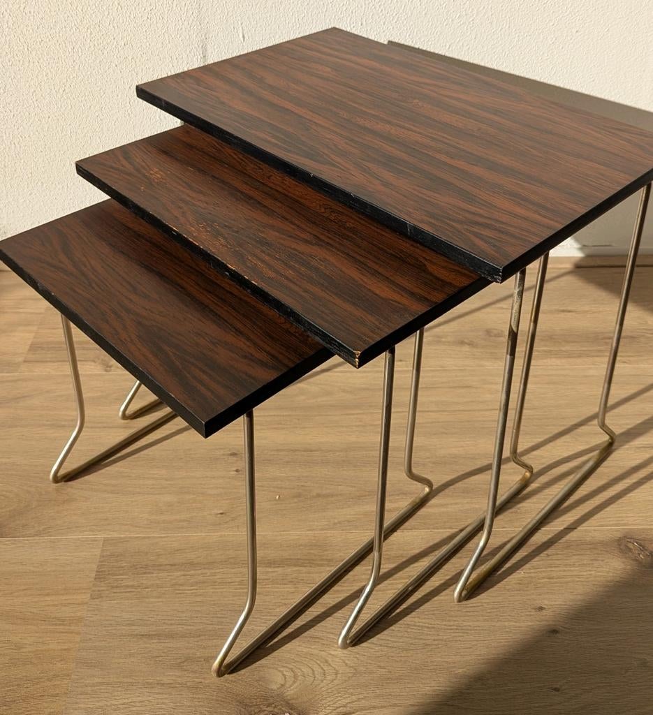 Vintage Brabantia Nesting Tafels - nesting tables, Ophalen