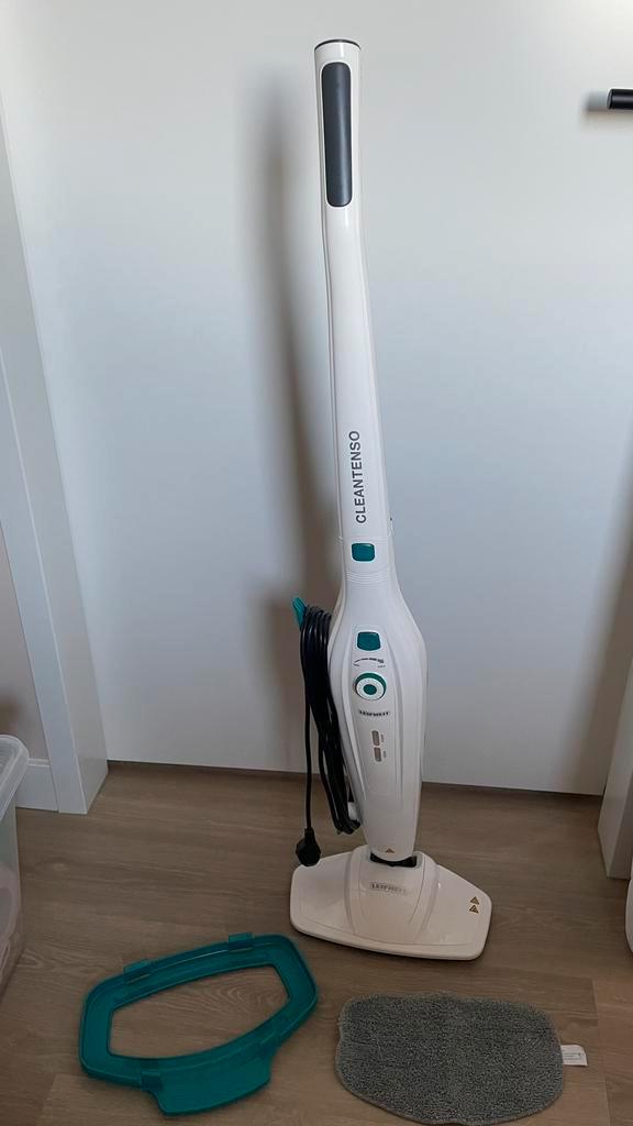 Leifheit CleanTenso stoomreiniger, Witgoed en Apparatuur, Stoomapparaten, Zo goed als nieuw, Stoomreiniger, Ophalen of Verzenden