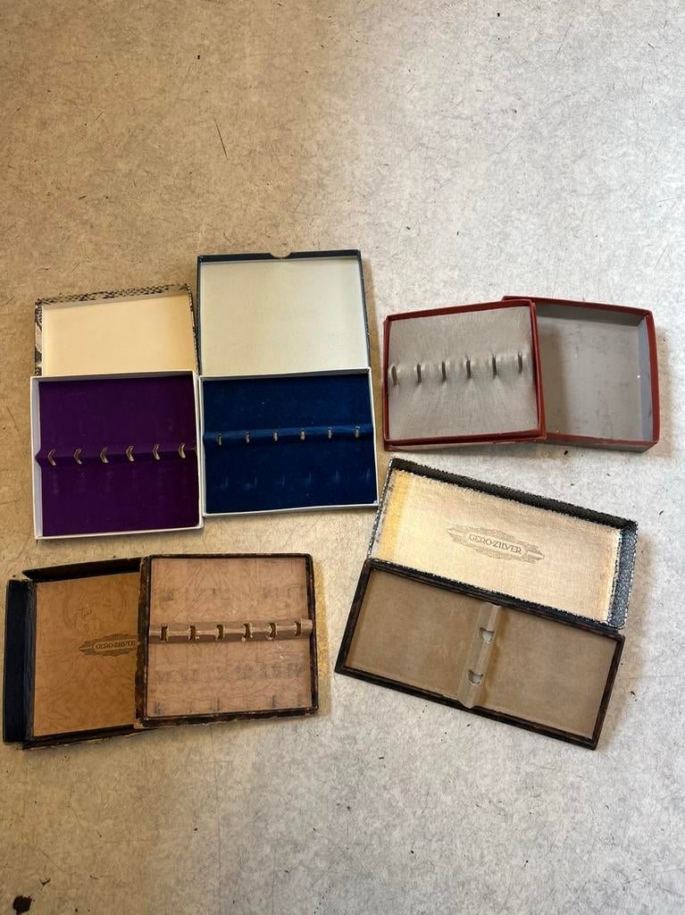 Originele Bestekcassettes (leeg), Antiek en Kunst, Ophalen of Verzenden