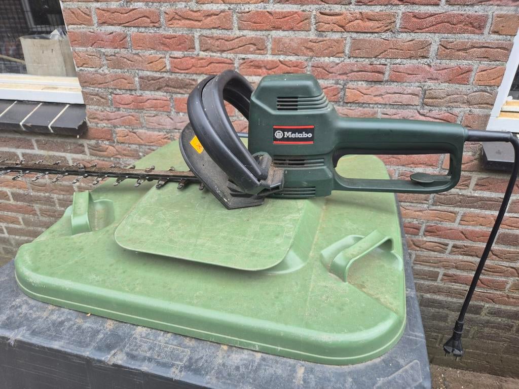 Metabo Heggenschaar HS 8144 S - Elektrisch, Gebruikt, Ophalen of Verzenden, Gebruikt, Elektrisch, Metabo