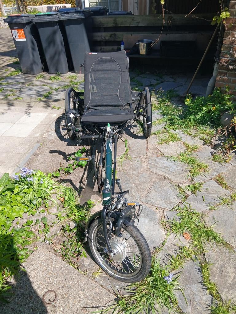 Electrische 3 wieler Hase Bikes, Fietsen en Brommers, Fietsen | Driewielfietsen, Ophalen of Verzenden, Gebruikt, Hase Lepus Confort