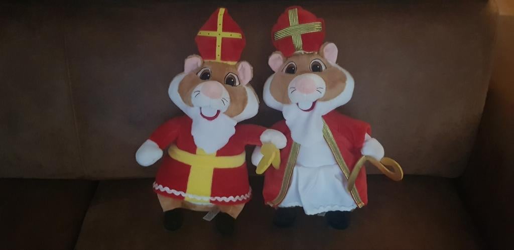 SINTERKLAAS HAMSTER KNUFFELS, Diversen, Sinterklaas, Ophalen of Verzenden, Zo goed als nieuw