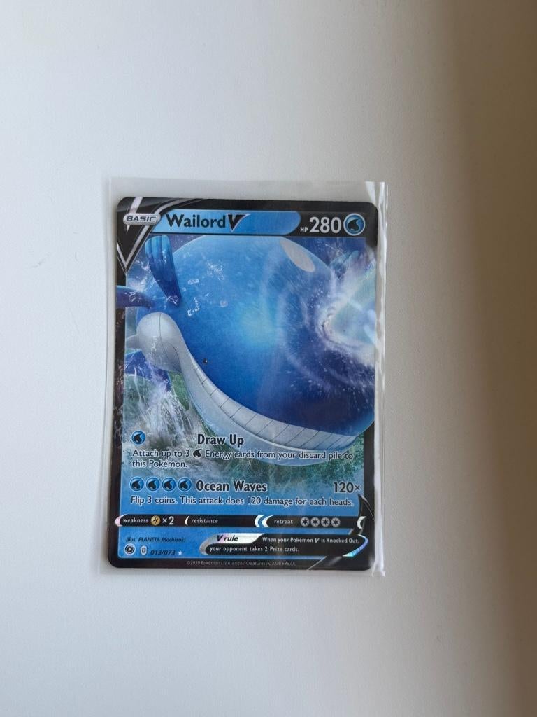 Wailord V - 013/073 - Champion’s Path Pokémon, Verzenden, Zo goed als nieuw