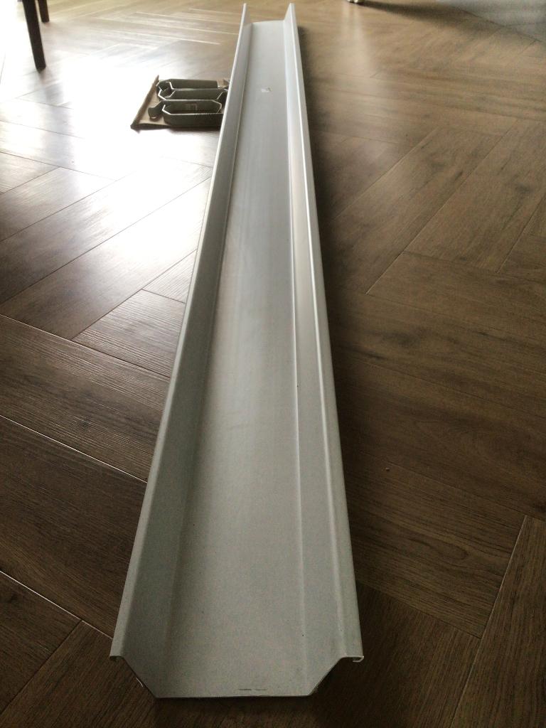 Martens pvc bakgoot, Ophalen, Pvc, 2 tot 4 meter, Nieuw