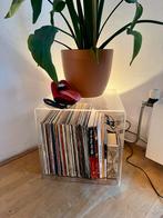 15x Plexiglas Kubus / bijzettafel opberg display, Ophalen, Gebruikt