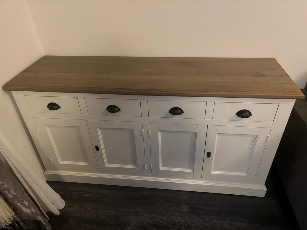 Dressoir Richmond Interiors, Ophalen, 150 tot 200 cm, Zo goed als nieuw, Met lade(s)