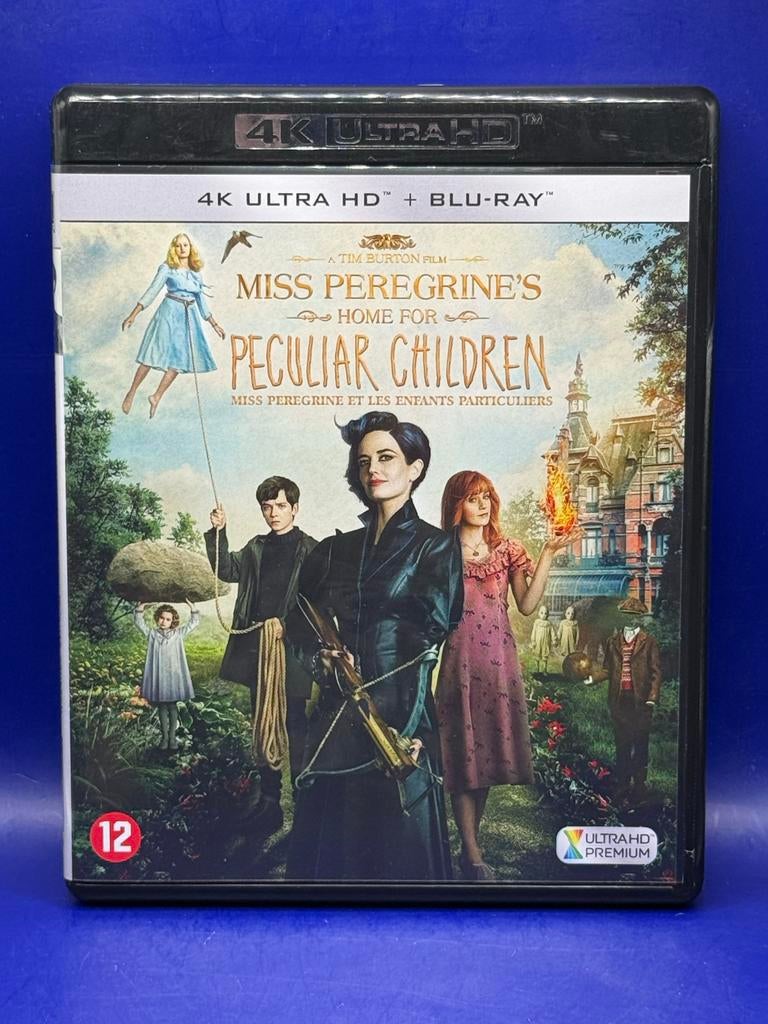 Miss Peregrine's Home for Peculiar Children 4K Ultra HD ZGAN, Cd's en Dvd's, Blu-ray, Zo goed als nieuw, Verzenden