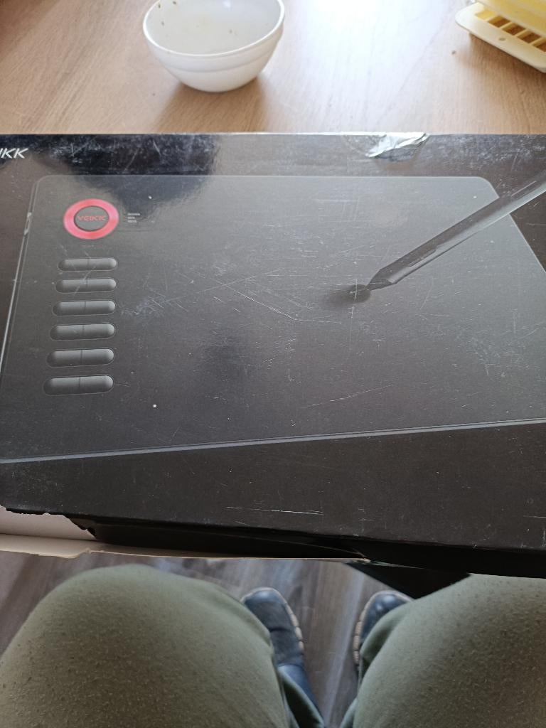 VEIKK A15 Graphic Drawing Tablet 10x6 Inch, Computers en Software, Tekentablets, Verzenden, Nieuw