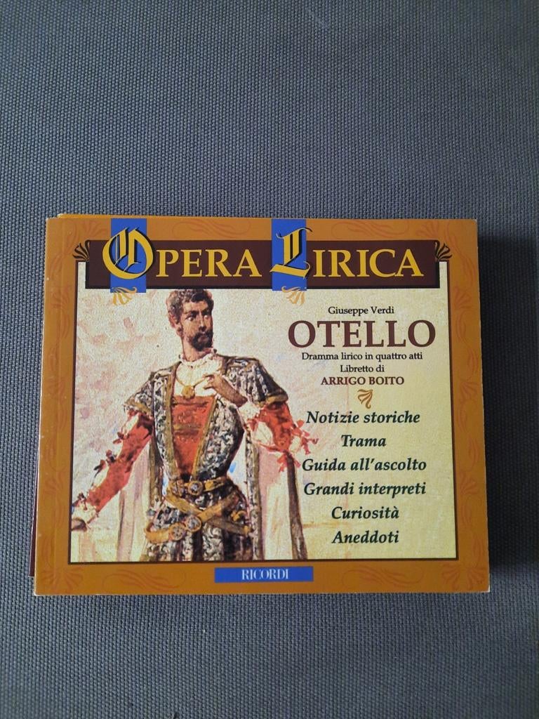 Giuseppe Verdi - Otello Opera Lirica Boek, Ophalen of Verzenden, Gelezen, Algemeen, Giuseppe Verdi, Arrigo Boito