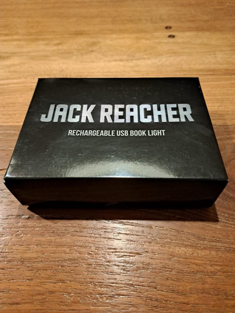 Jack Reacher Oplaadbare USB Boeklamp, Ophalen of Verzenden, Nieuw