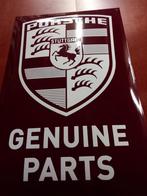 Super mooi groot emaile bord 60x40cm  Porsche  parts, Ophalen of Verzenden, Zo goed als nieuw, Reclamebord