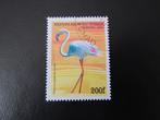 Postzegel Vogel: Rode Flamingo uit Tsjaad, Postzegels en Munten, Ophalen of Verzenden, Gestempeld, Dier of Natuur
