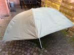 Visparaplu 2 M doorsnede Nubrolli stevig zeildoek/wavelock, Ophalen of Verzenden, Gebruikt