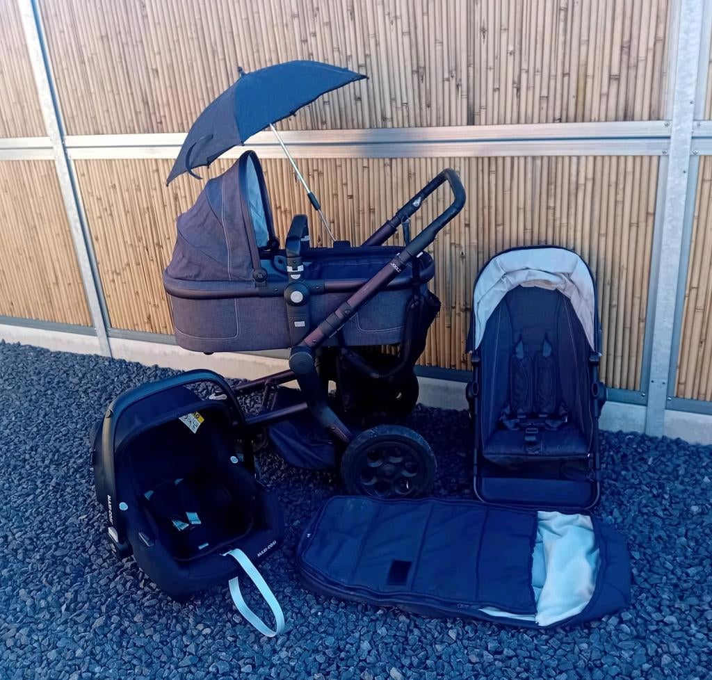 Joolz kinderwagen met autostoeltje en reiswieg, Gebruikt, Met autostoeltje, Combiwagen, Ophalen