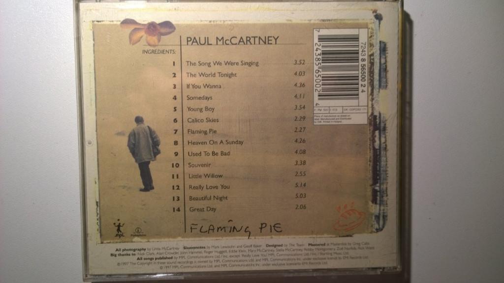 Paul McCartney - Flaming Pie, Ophalen of Verzenden, 1980 - 1989, Zo goed als nieuw