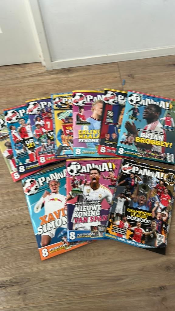 Tien leuke voetbal panna boekjes/tijdschriften, Boeken, Tijdschriften en Kranten, Ophalen of Verzenden, Zo goed als nieuw, Sport en Vrije tijd