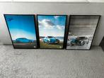 Enzo Knol Lamborghini Urus posters (3x) met lijst, Ophalen, Nieuw, Foto of Poster, Minder dan 50 cm
