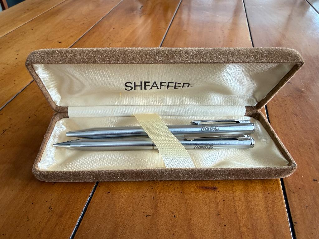 Sheaffer pennenset CocaCola, Overige merken, Pennenset, Nieuw, Met doosje