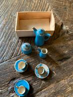 Antiek Erzgebirge Kinderserviesje - Houten Speelgoed, Ophalen of Verzenden