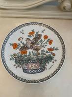 Hutschenreuther wandbord juli, vogel en bloemen, Antiek en Kunst, Ophalen of Verzenden