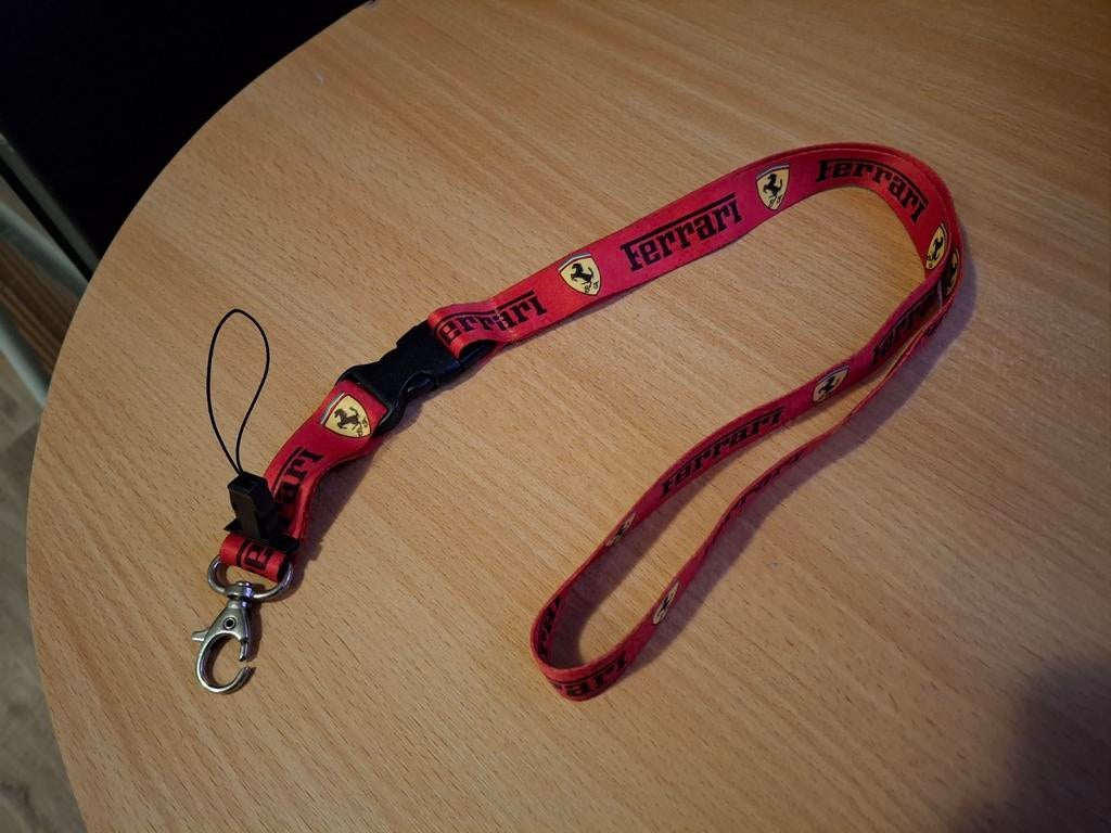 Ferrari keykoord, Ophalen of Verzenden, Zo goed als nieuw, Formule 1