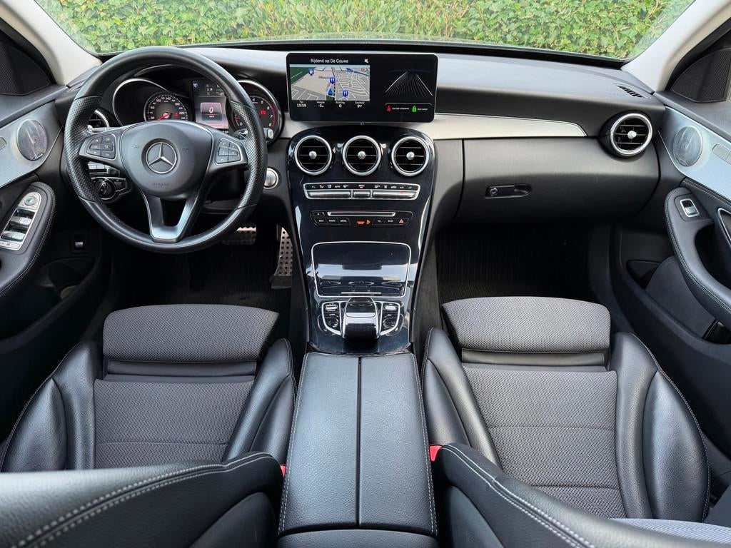 Mercedes-Benz C-klasse Estate 350 e Premium Plus Burmester C, Auto's, Automaat, Achterwielaandrijving, Leder en Stof, Hybride Elektrisch/Benzine