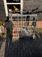 IBC (1 Kuub) pallet voor houtopslag, Ophalen, Gebruikt, 100 cm of meer, 60 cm of meer