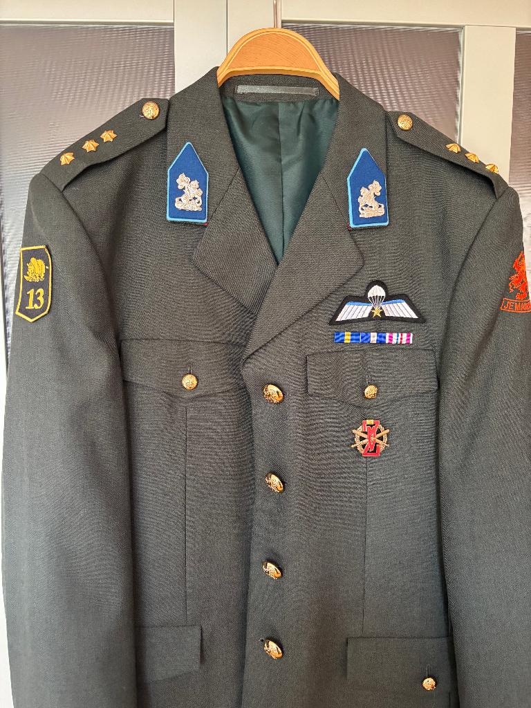 DT2000 jas & broek Huzaren Prinses Catharina-Amalia, Verzenden, Landmacht, Nederland, Kleding of Schoenen