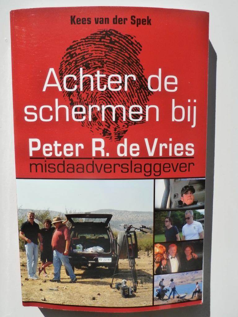 Kees van der Spek + Achter de schermen bij Peter R. de Vries, Boeken, Ophalen of Verzenden, Zo goed als nieuw, Kees van der Spek