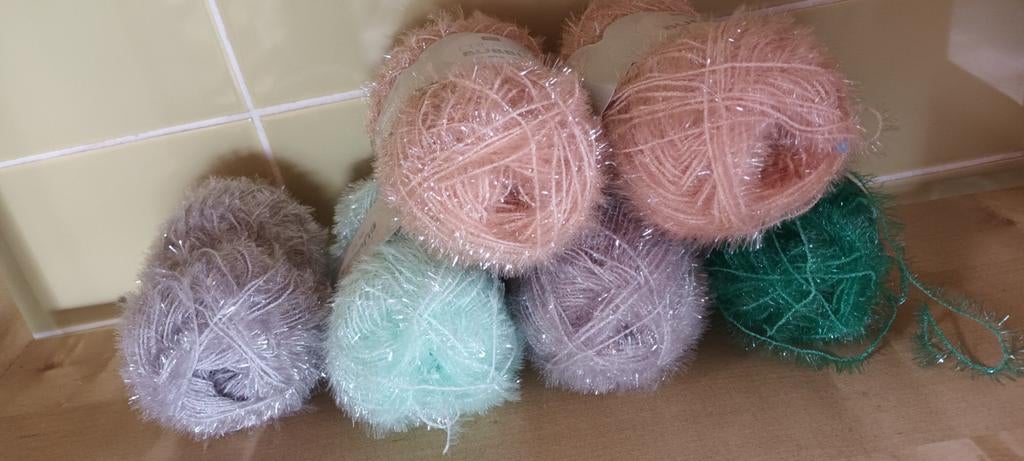 6 bollen Creative Bubble garen (diverse kleuren), Ophalen of Verzenden, Nieuw, Breien of Haken, Wol of Garen