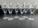 6 Brugse Zot Bierglazen - Nieuwstaat, Ophalen of Verzenden, Zo goed als nieuw, Glas of Glazen, Overige merken