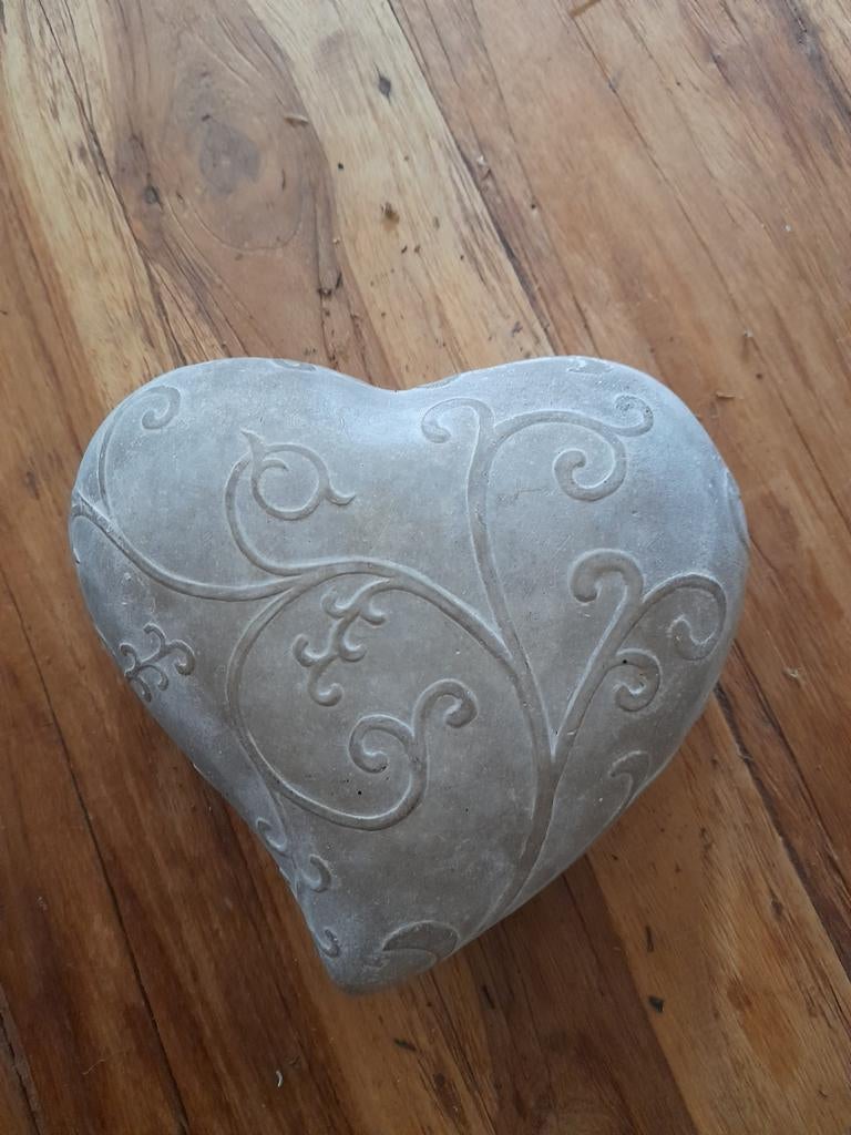 Mooi decoratie hart met bewerking, Huis en Inrichting, Ophalen, Zo goed als nieuw