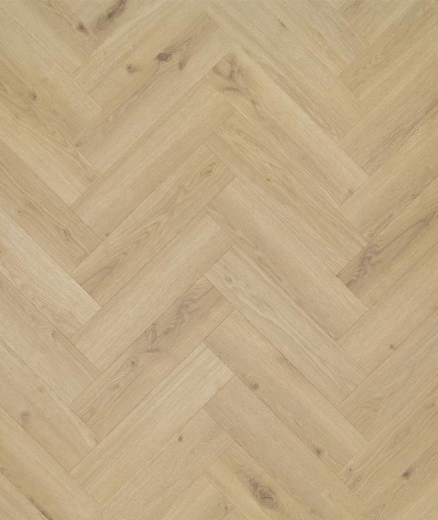 Tarkett Almond Delicate Oak visgraat pvc, Ophalen, Bruin, 75 m² of meer, Overige typen
