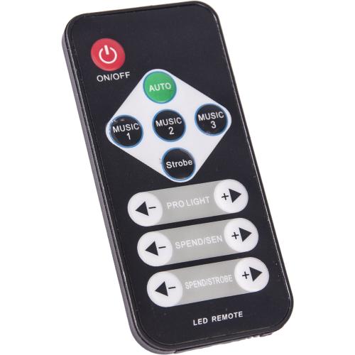 Ibiza DJLIGHT85LED LICHT STANDAARD MET PAR PROJECTOR STROBE, Geluidgestuurd, ., Nieuw, Ophalen of Verzenden