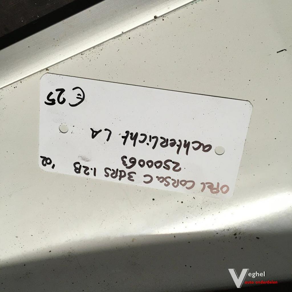 Opel Corsa C 1.2B 3 drs 2002 Wagennr 2500063   Achterlicht