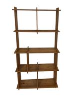 Vintage wandkast boekenkast grenen vakkenkast jaren 70, Huis en Inrichting, Kasten | Boekenkasten, Gebruikt, Vintage, 50 tot 100 cm