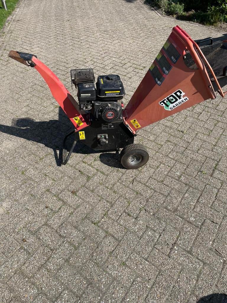 Benzine hakselaar, Tuin en Terras, Hakselaars, Zo goed als nieuw, Ophalen