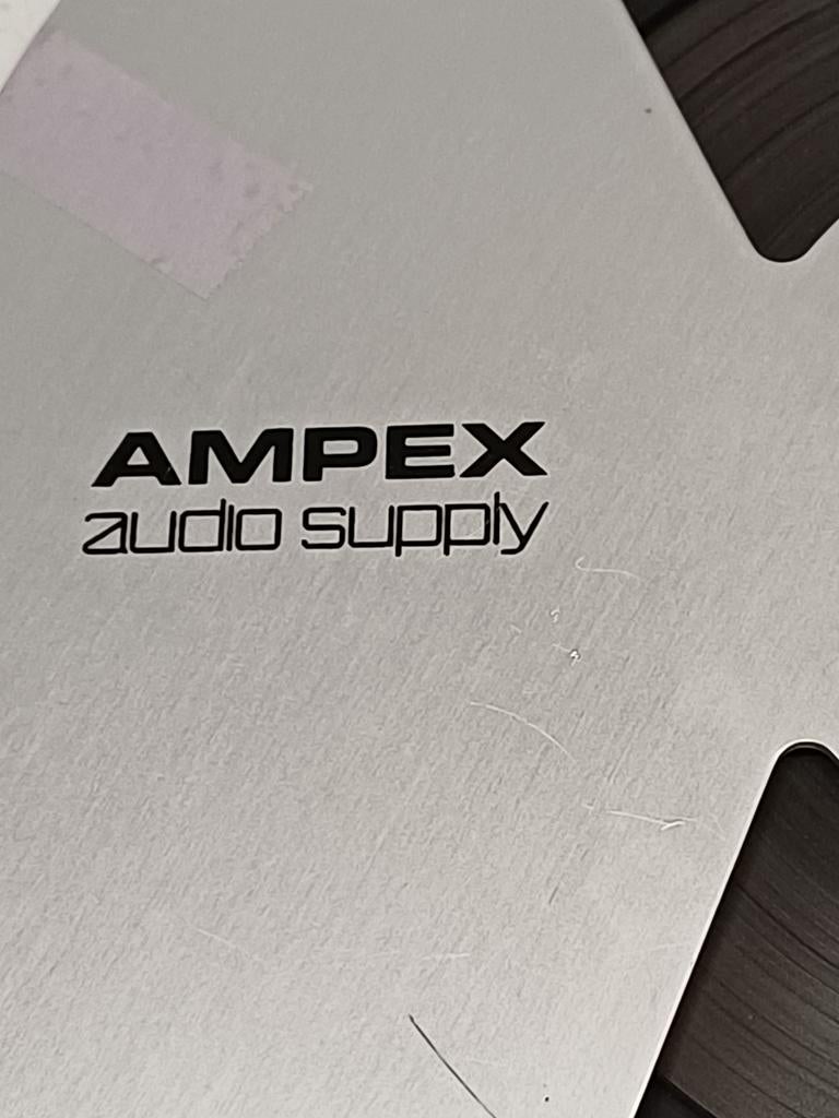 Ampex metalen spoelen 18cm Studio Supply set van 2, Audio, Tv en Foto, Bandrecorders, Ophalen of Verzenden