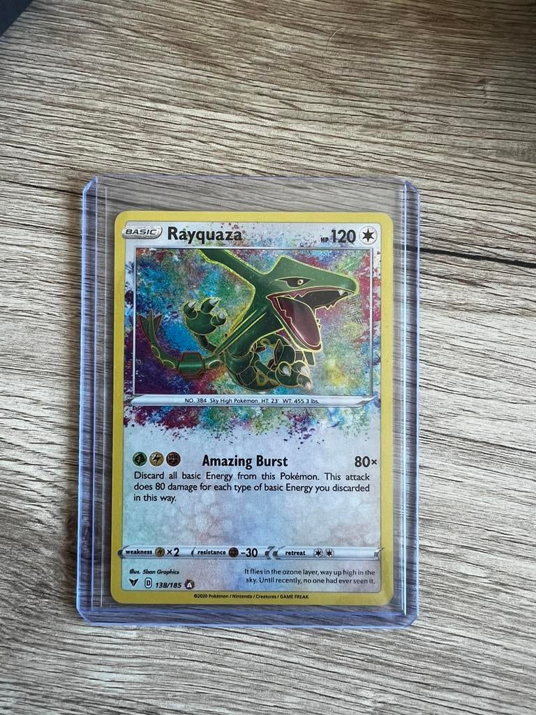 Rayquaza – Vivid Voltage – 138/185, Ophalen of Verzenden, Nieuw
