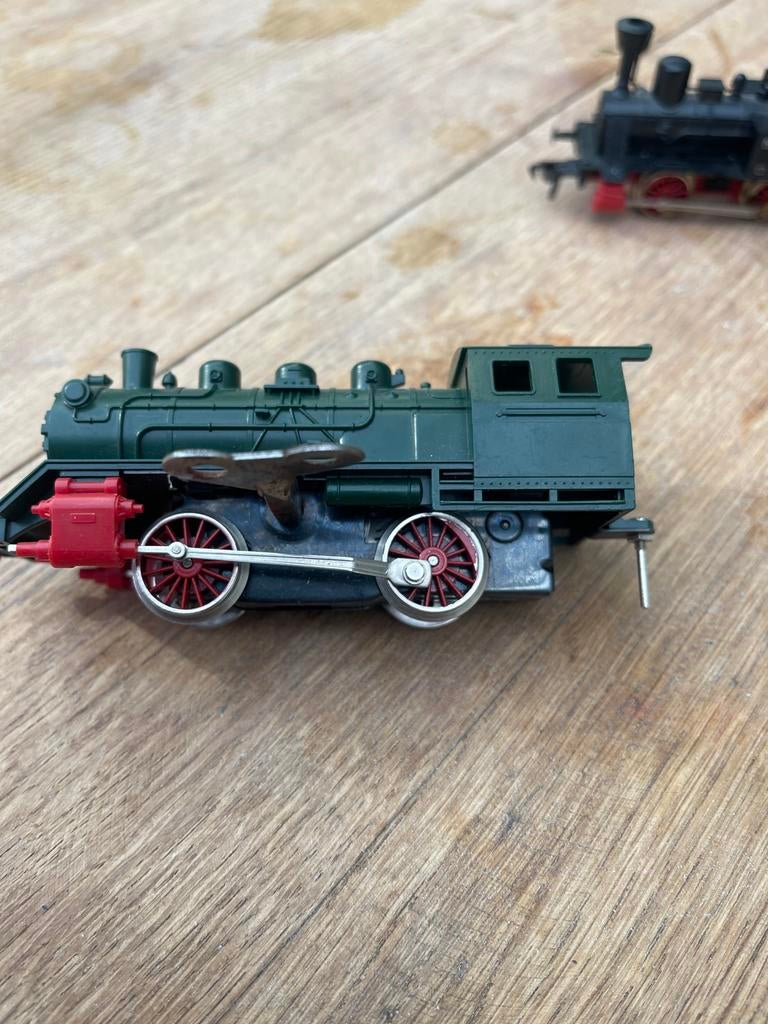Vintage Fleischmann H0 Stoomlocomotief, Hobby en Vrije tijd, Modeltreinen | H0, Gebruikt, Fleischmann, Ophalen of Verzenden, Analoog